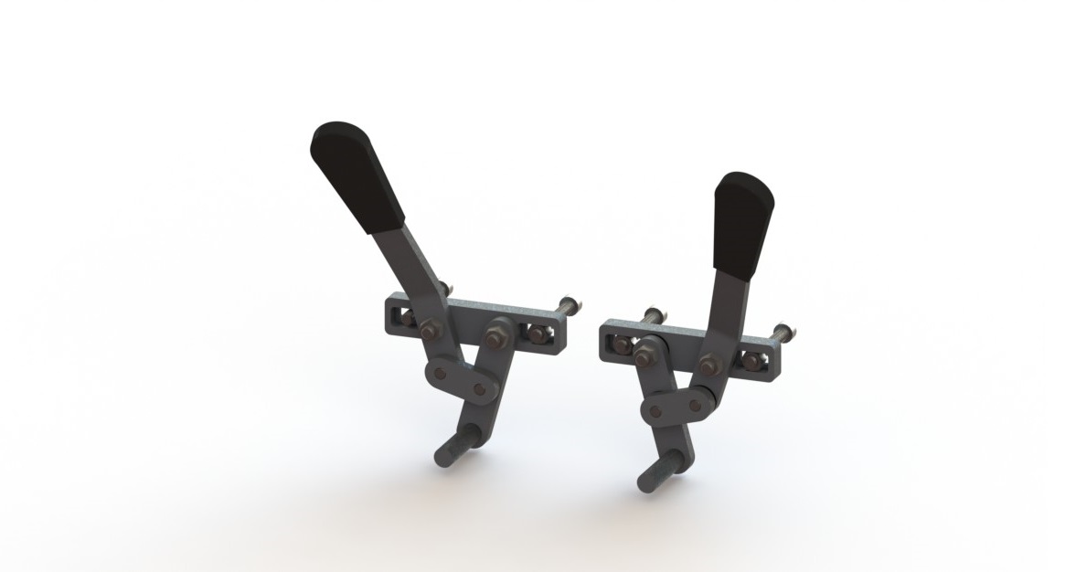 Handrem aluminium links - Afbeelding 2